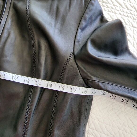 SIENNA STUDIO leather jacket G III - Picture 8 of 15